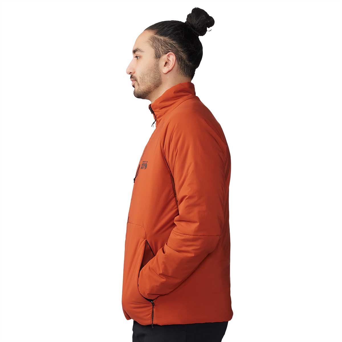 Mountain Hardwear Kor Stasis Jacket Men's in Dark Copper and Iron Oxide